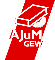 Logo: Arbeitsgemeinschaft Jugendliteratur und Medien der GEW (AJuM)